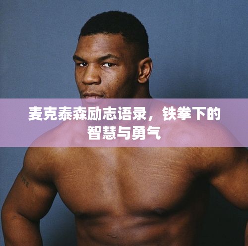 麦克泰森励志语录，铁拳下的智慧与勇气