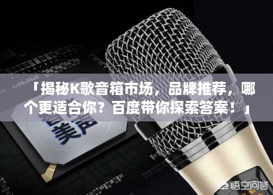 「揭秘K歌音箱市场，品牌推荐，哪个更适合你？百度带你探索答案！」