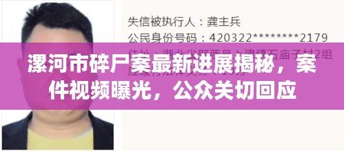 漯河市碎尸案最新进展揭秘，案件视频曝光，公众关切回应
